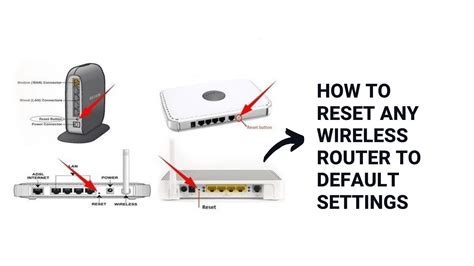 Reset Your Router to Default Settings