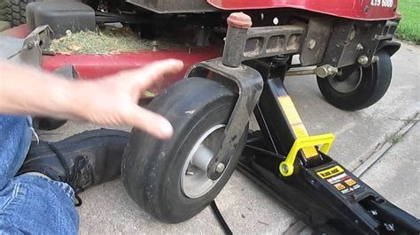 how to install a tubeless tire on a lawn mower