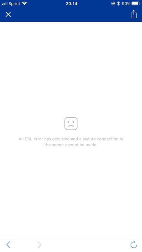PS4 SSL Error